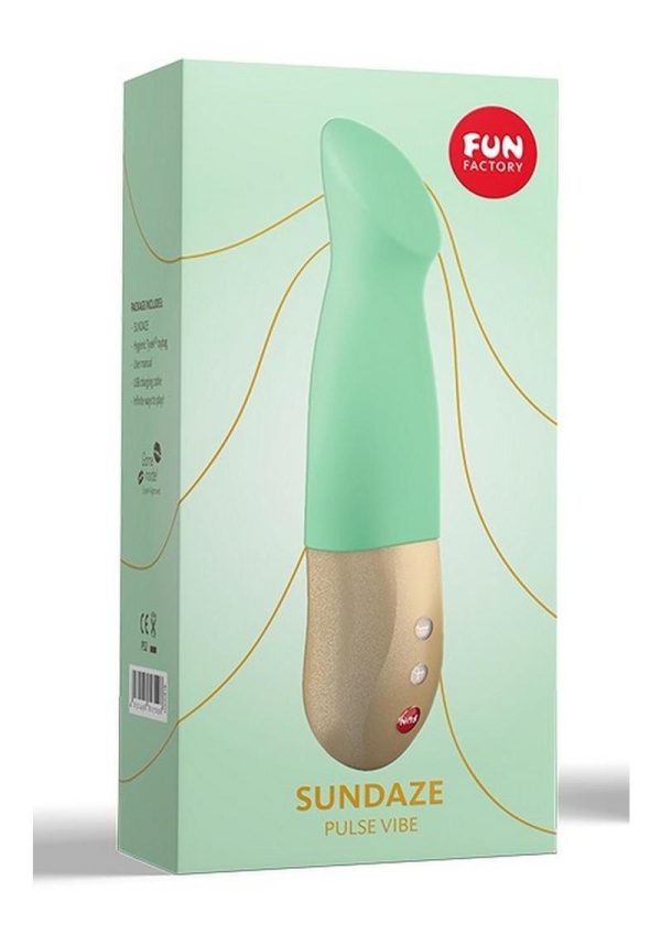 Sundaze Silicone Pulse Vibe -  Pistachio Green