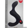 Duke Silicone Prostate Vibrator - Black