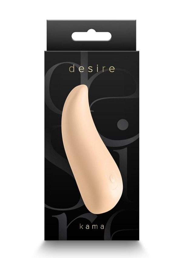 Desire Kama Rechargeable Silicone Vibrator - Vanilla