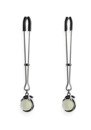 Bound Nipple Clamps G1 Iron Glow in the Dark - Gray