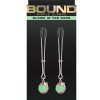 Bound Nipple Clamps G1 Iron Glow in the Dark - Rose Gold