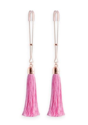 Bound Nipple Clamps T1 - Rose Gold/Pink