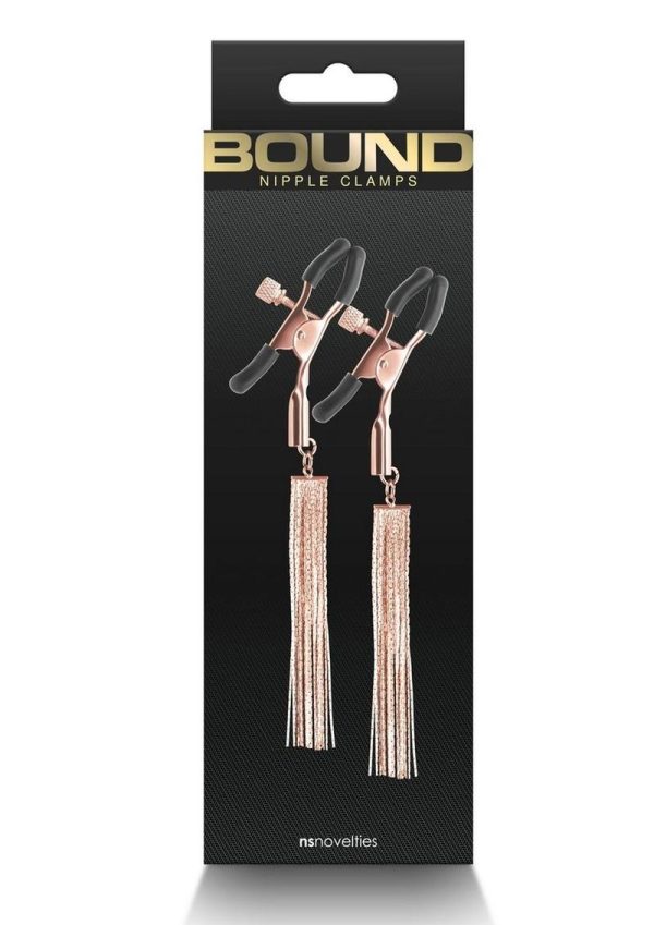 Bound Nipple Clamps D2 - Rose Gold