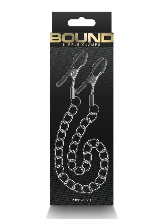 Bound Nipple Clamps DC2 - Gunmetal Gray