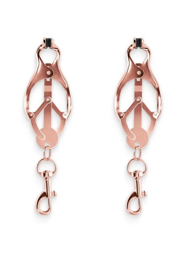 Bound Nipple Clamps C3 - Rose Gold