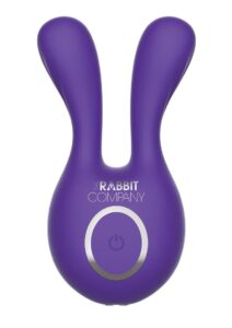 The Rabbit Company The Ears Plus Rabbit Rechargeable Silicone Stimulator - Purple