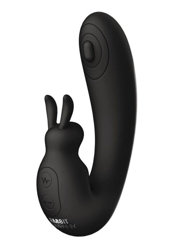 The Rabbit Company The Internal Rabbit Rechargeable Silicone Vibrator - Black