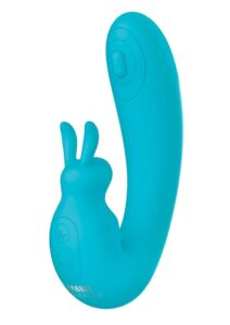 The Rabbit Company The Internal Rabbit Rechargeable Silicone Vibrator - Blue