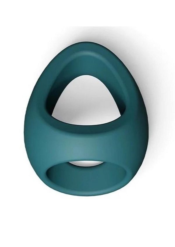 Love to Love Flux Ring Silicone Cock Ring - Teal Me