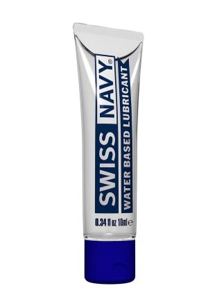 Swiss Navy Water-Based Lubricant 10ml