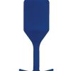 B-Vibe Vibrating Snug Plug 4 Rechargeable Silicone Anal Plug - Navy