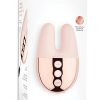 Le Wand Double Vibe Rechargeable Silicone Rabbit Vibrator - Rose Gold