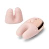 Le Wand Double Vibe Rechargeable Silicone Rabbit Vibrator - Rose Gold