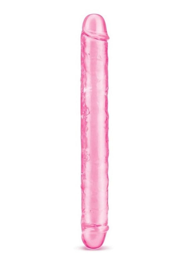 Me You Us Ultracock Jelly Double Ender 12in - Pink