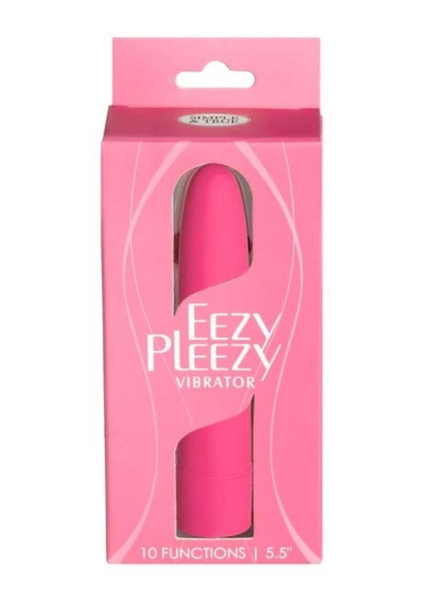 Eezy Pleezy Classic Vibrator 5.5in - Pink