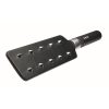 Zeus Electrosex E-Stim Spiked Paddle - Black/Silver