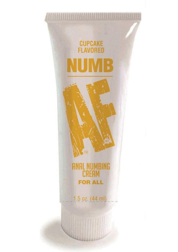 Numb AF Anal Numbing Flavored Cream 1.5oz - Cupcake