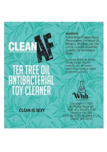 Clean AF Sex Toy Cleaning Spray 2oz - Tea Tree