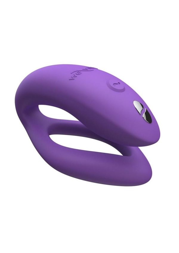 We-Vibe Sync O Rechargeable Silicone Couples Vibrator with Remote Control - Purple