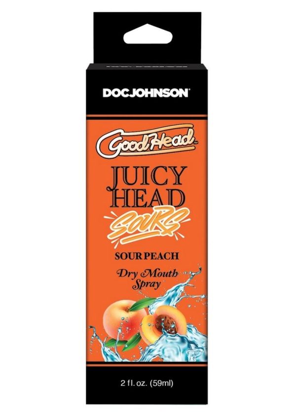 GoodHead Juicy Head Dry Mouth Spray - Sour Peach 2oz