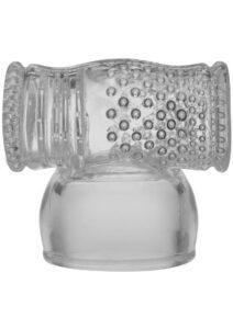 Merci Wand Attachment Cock Stroker - Clear