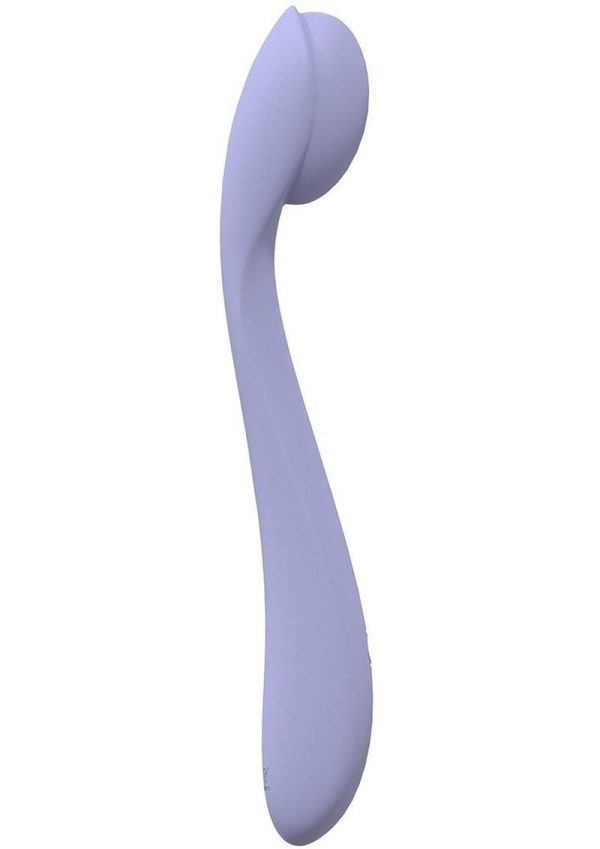 LoveLine Juicy Silicone Rechargeable 10 Speed Flexible Vibrator - Lavender