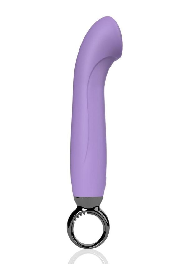 PrimO G-Spot Rechargeable Silicone Vibrator - Lavender