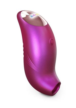 Love to Love Believer Rechargeable Silicone Clitoral Stimulator - Iridescent Berry Pink