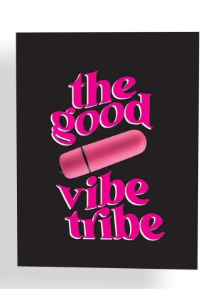 NaughtyVibes Good Vibe Tribe Greeting Card