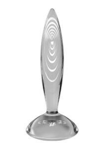 Satisfyer Sparkling Crystal Glass Dildo - Clear