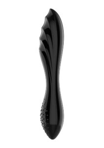 Satisfyer Dazzling Crystal 1 Glass Dildo - Black