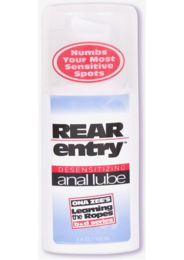 Rear Entry Desensitizing Anal Lubricant 3.4oz