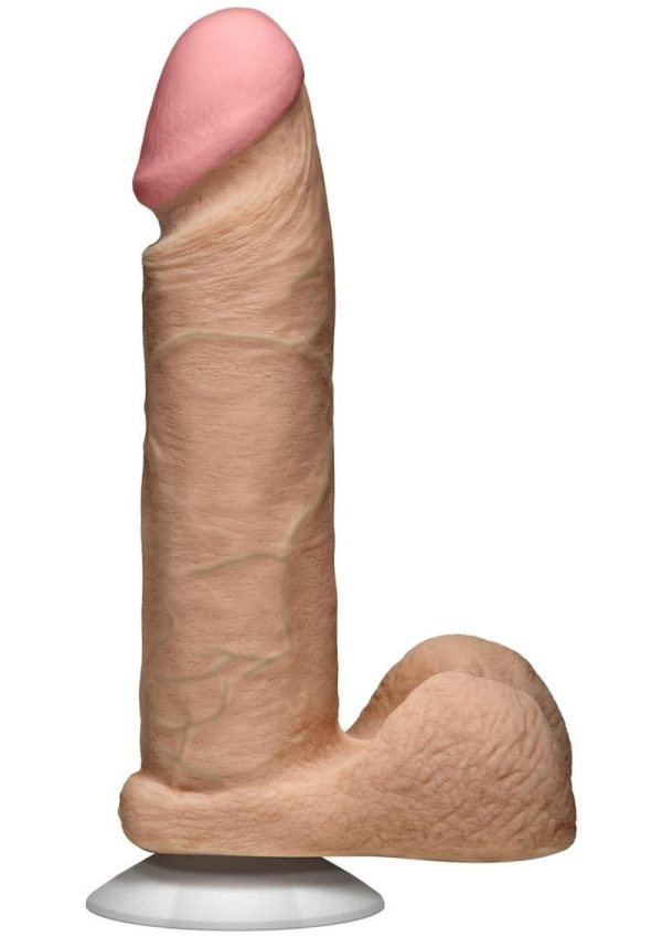 The Realistic Cock Ultraskyn Dildo 8in - Vanilla