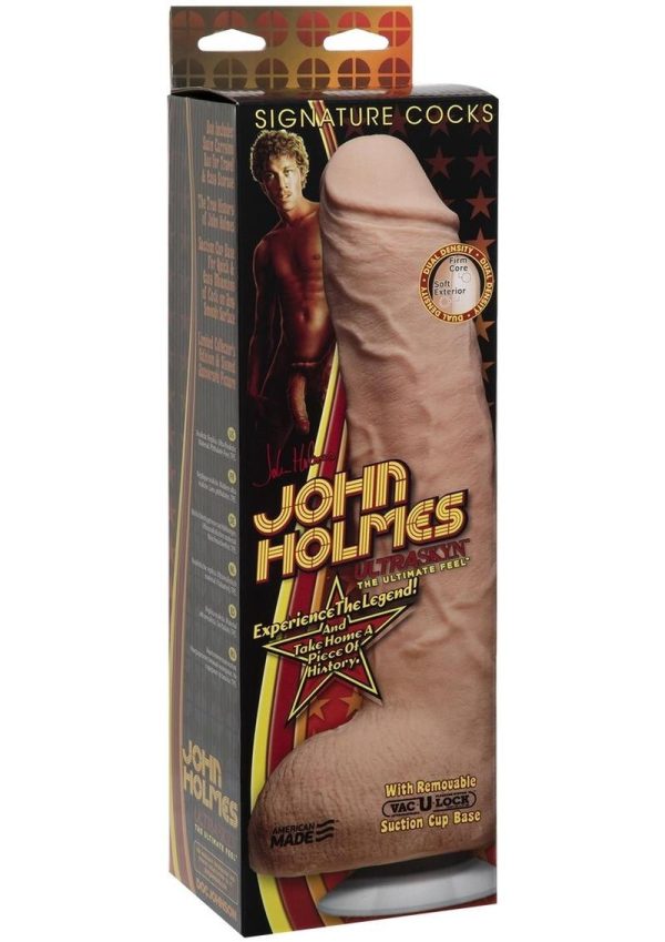 Signature Cocks John Holmes Dildo 9.5in - Vanilla