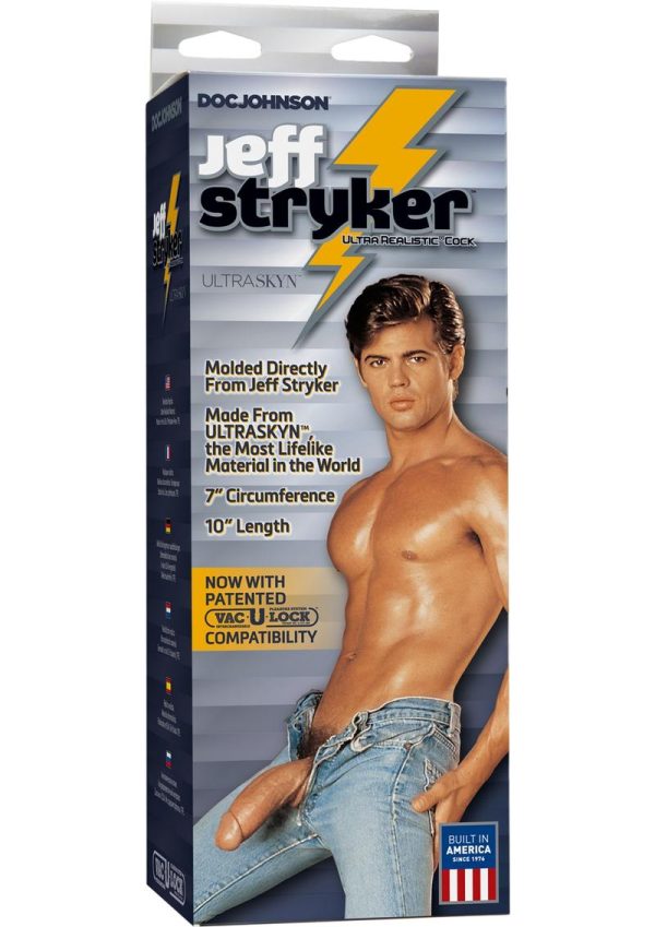 Signature Cocks Jeff Stryker Dildo 10in - Vanilla