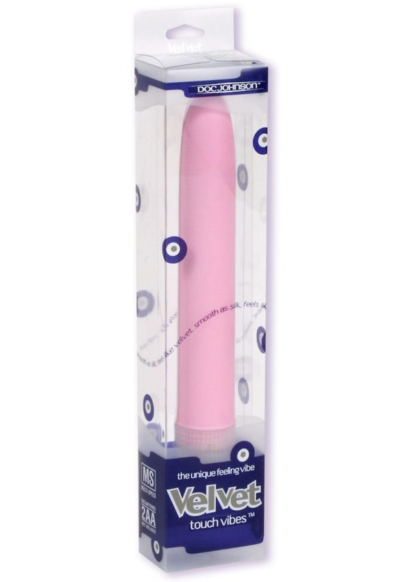 Velvet Touch Vibes Waterproof Vibrator 7in - Pink