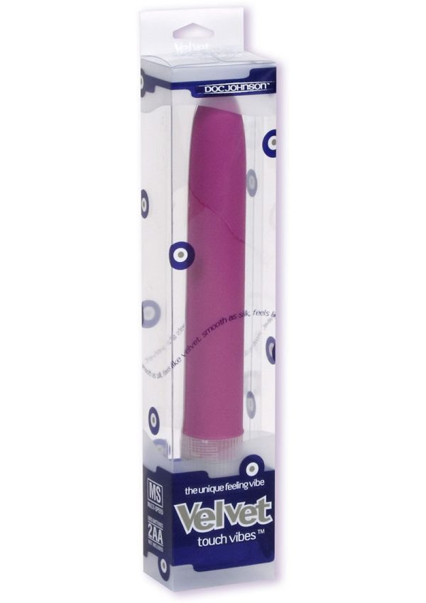 Velvet Touch Vibes Waterproof Vibrator 7in - Magenta