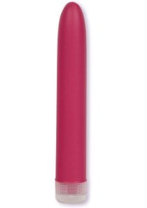 Velvet Touch Vibes Waterproof Vibrator 7in - Dusty Rose