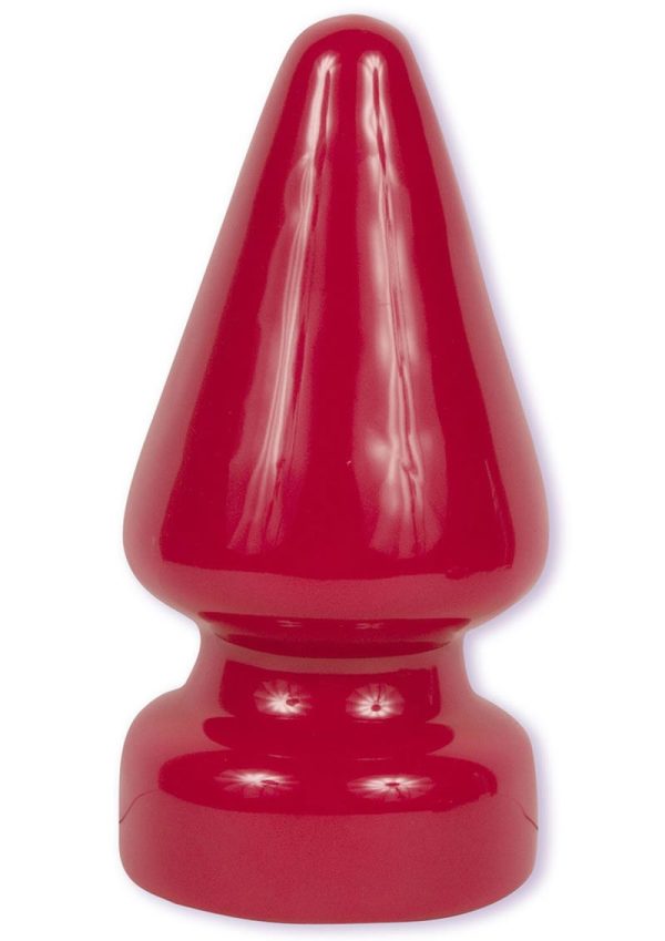 Red Boy - The Challenge - Extra Large Butt Plug - Red