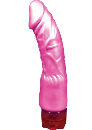 Pearlshine The Satin Sensationals The Clit Pleaser Vibrator 7in - Pink