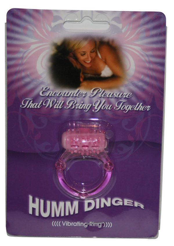 Humm Dinger Vibrating Cockring - Magenta