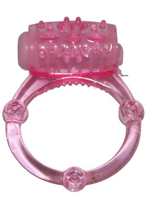 Humm Dinger Vibrating Cockring - Magenta