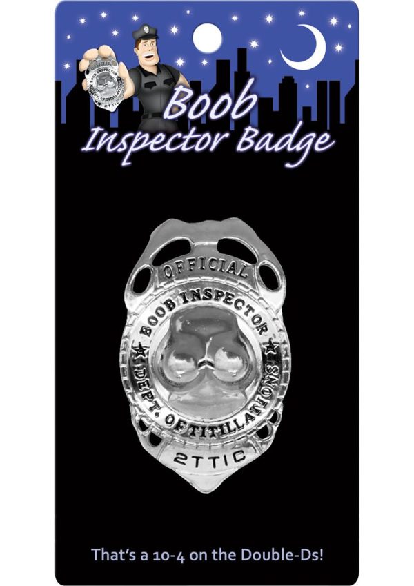 Boob Inspector Badge