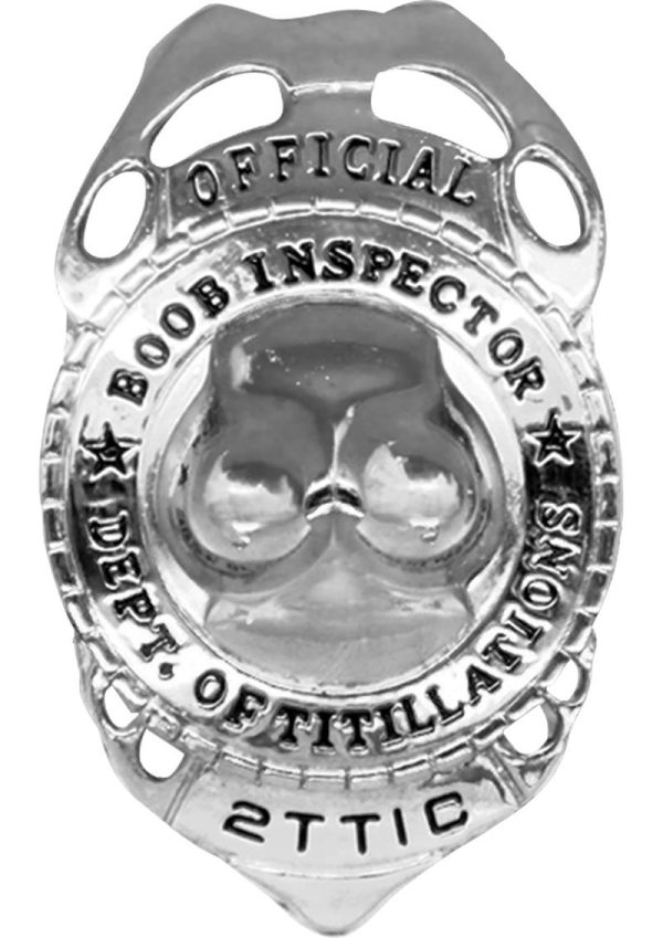 Boob Inspector Badge