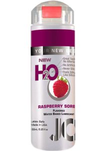 JO H2O Water Based Flavored Lubricant Raspberry Sorbet 4oz