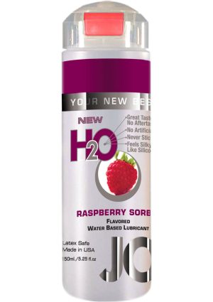 JO H2O Water Based Flavored Lubricant Raspberry Sorbet 4oz