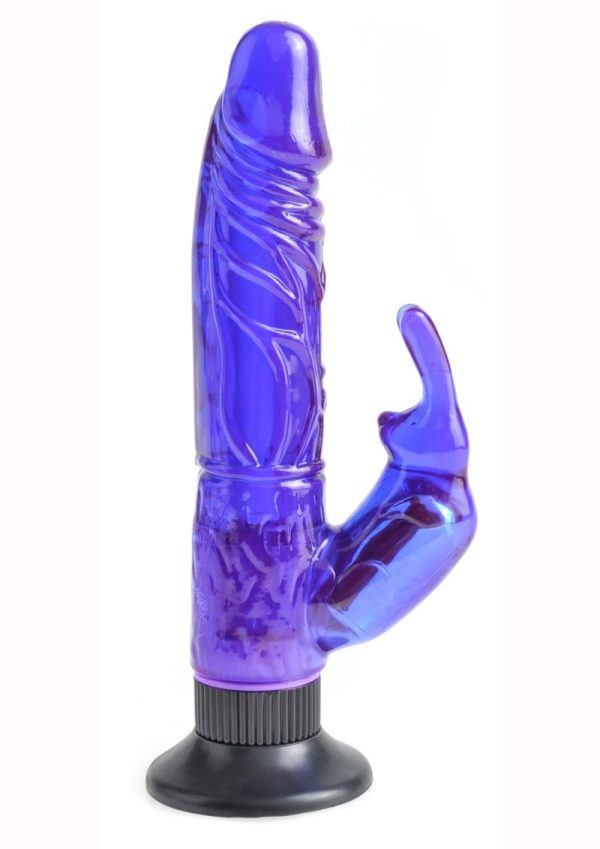 Wall Bangers Deluxe Bunny Rabbit Vibrator - Purple