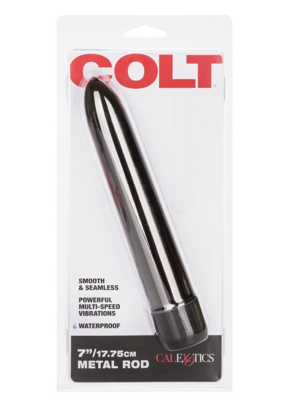 COLT Metal Rod Vibrator - Silver