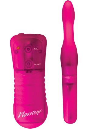 My First Anal Toy Vibrator Min Wand -Pink