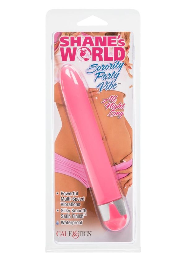 Shane`s World Sorority Party Vibe All Night Vibrator - Pink